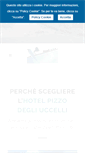 Mobile Screenshot of hotelpizzodegliuccelli.it